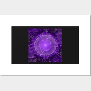 Purple Magical Graphic Design, Apparel, Home Decor, Phone Cases & Gifts Posters and Art